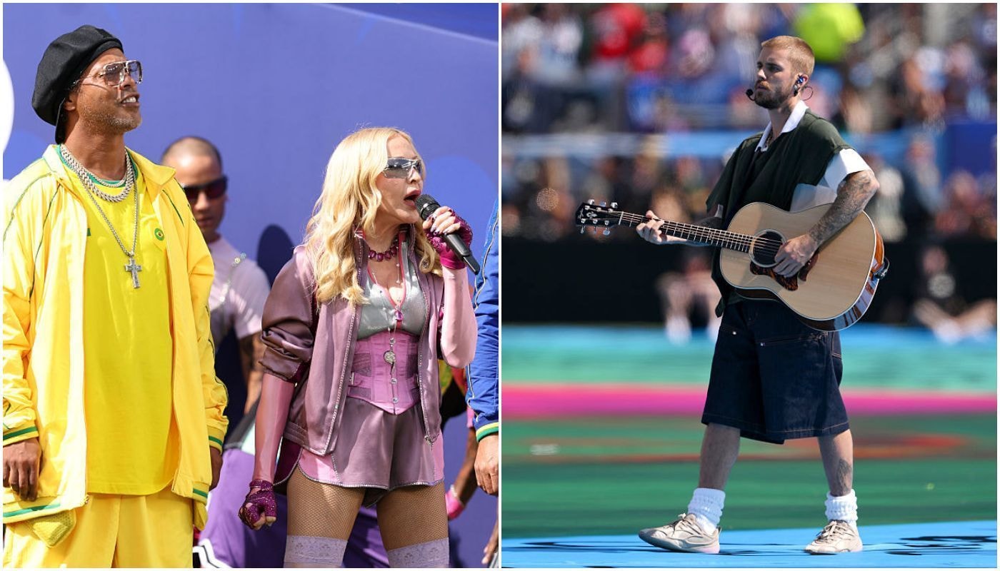 Shakira posa com Tom Cruise nos bastidores da final da Copa do Mundo