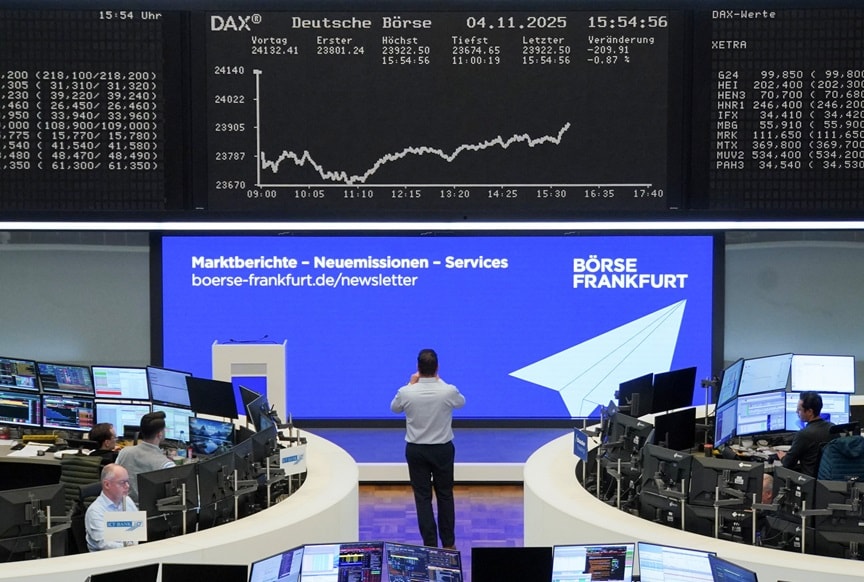 Bolsas da Europa fecham em baixa com temores de inflação; Frankfurt destoa