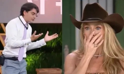 A Fazenda 18: Dudu Camargo atropela Adriane Galisteu e explica formação de Roça de hoje