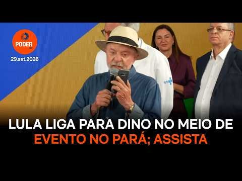 Flávio critica ligação de Lula para Dino em evento do governo