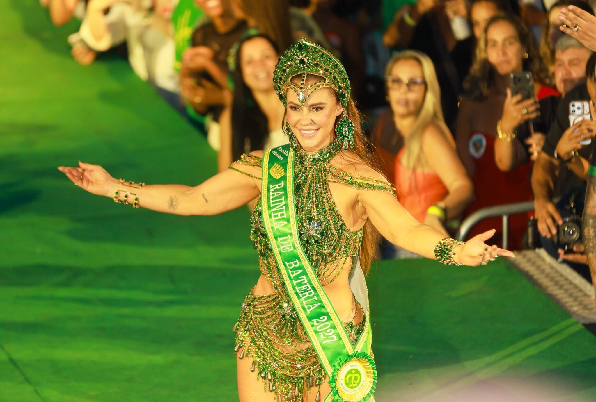 Paolla Oliveira diz ter incentivado Virginia a continuar na Grande Rio