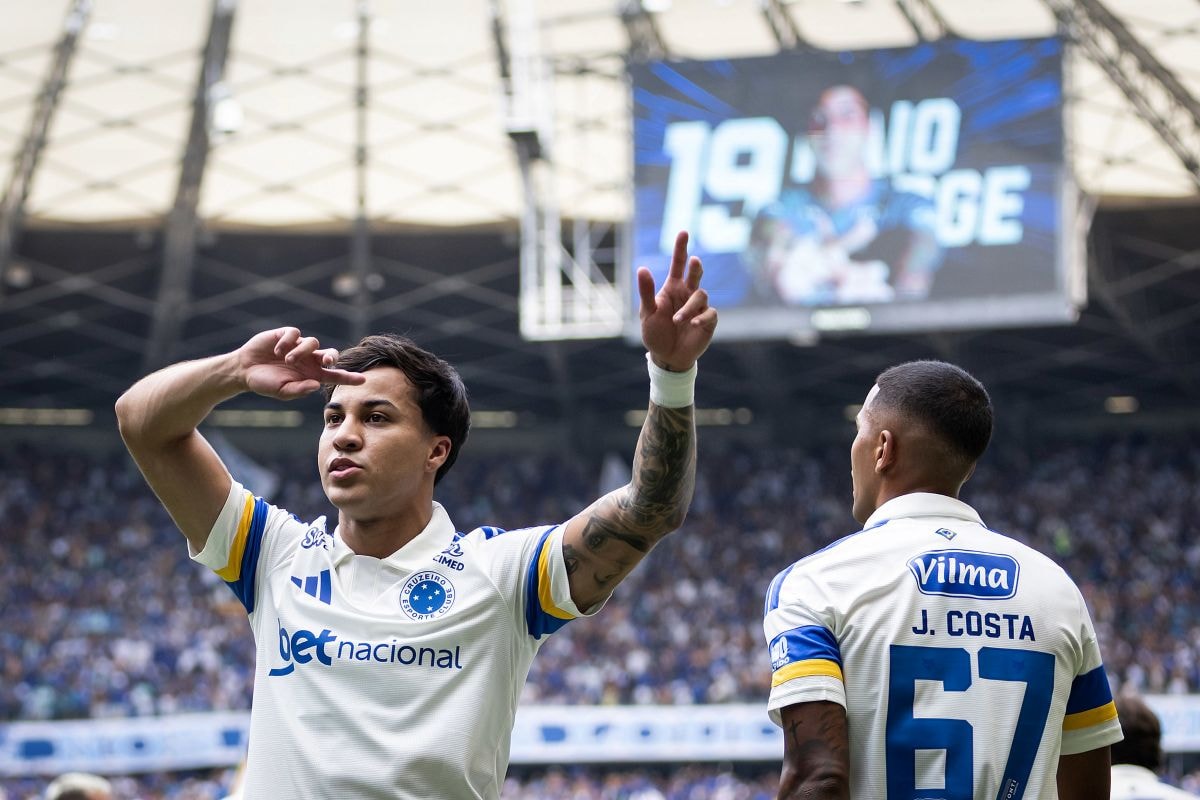 Com gol de Kaio Jorge, Cruzeiro vence o Mirassol pelo Brasileirão
