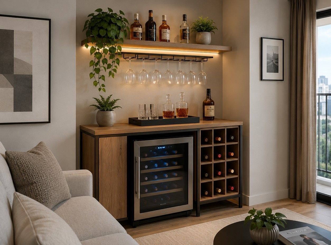 Bar em casa: como integrar lazer e sofisticação