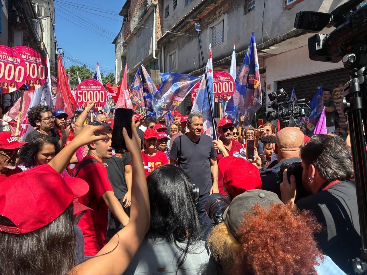 Haddad diz ser democrata e que Marçal deve “disputar se for habilitado”
