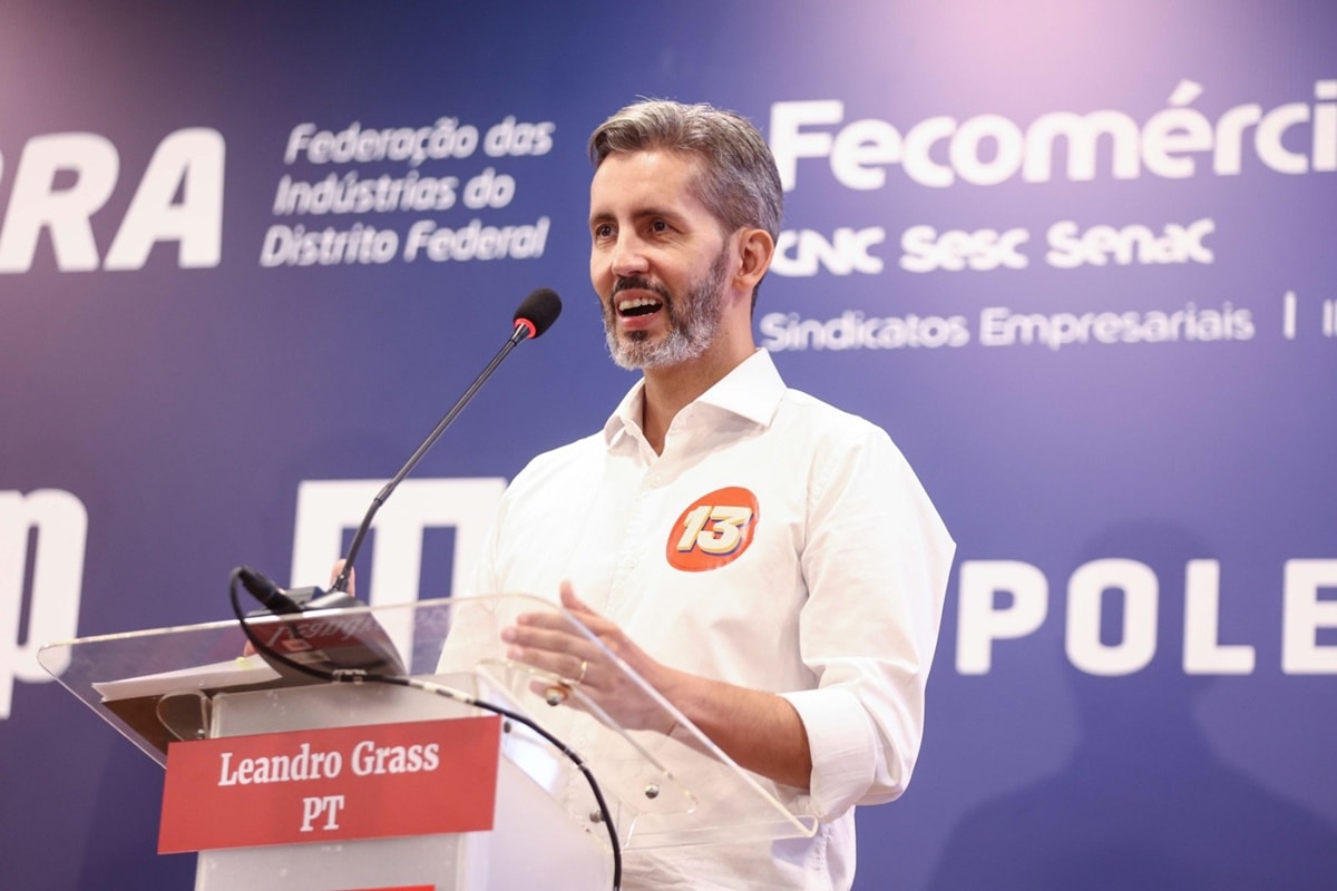 Grass promete recuperar hospital e fortalecer comércio do Gama