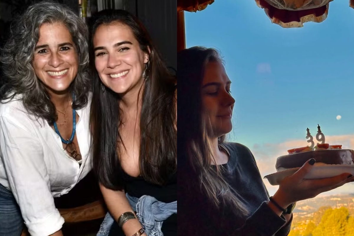 Lúcia Veríssimo se declara à esposa 28 anos mais jovem: "Amo você"
