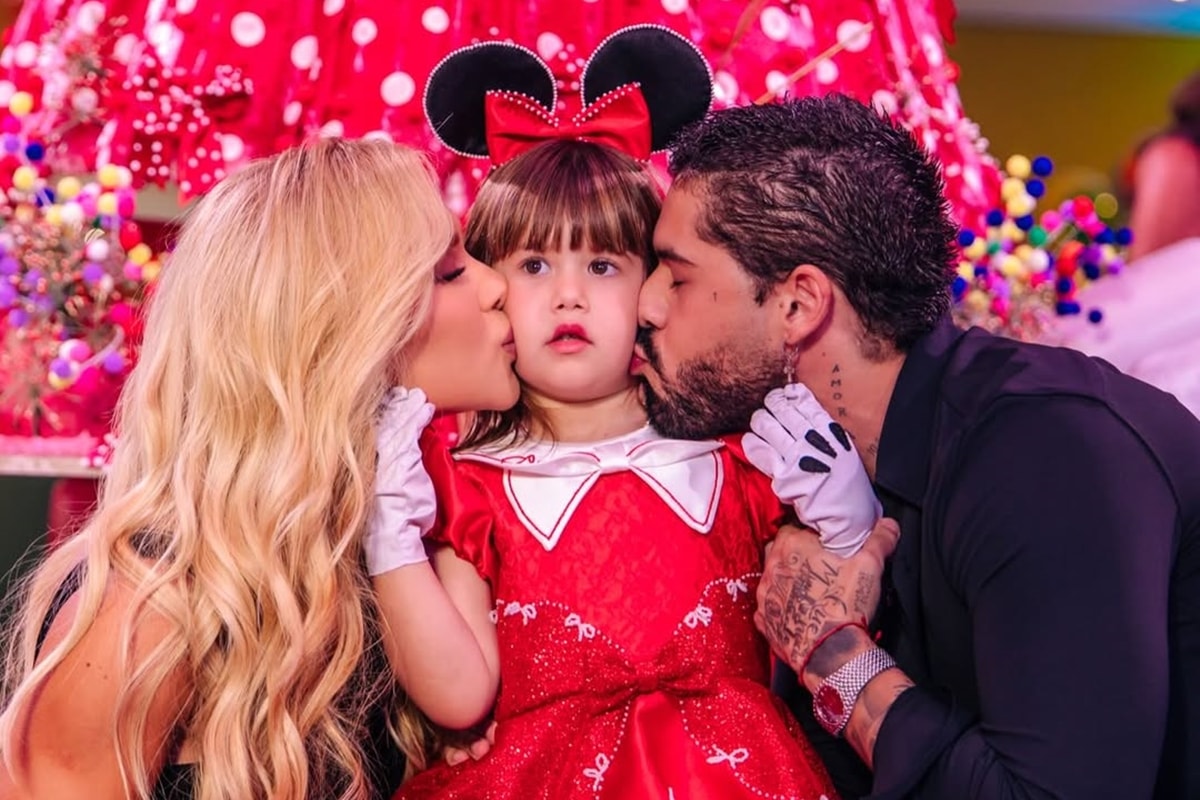 Os sinais de reconciliação de Virginia e Zé Felipe na festa da filha