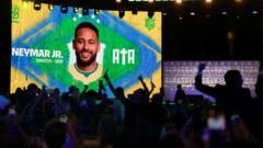Torcedores brasileiros 'enlouqueceram' com 'conto de fadas' de Neymar, diz jornal britânico