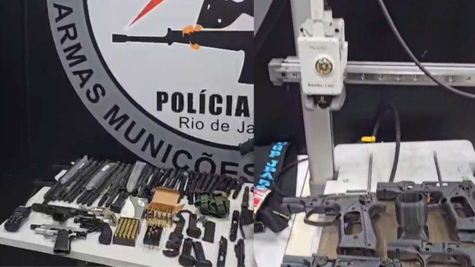 Idoso que traficava peças de armas dos EUA para o Rio é preso em SP