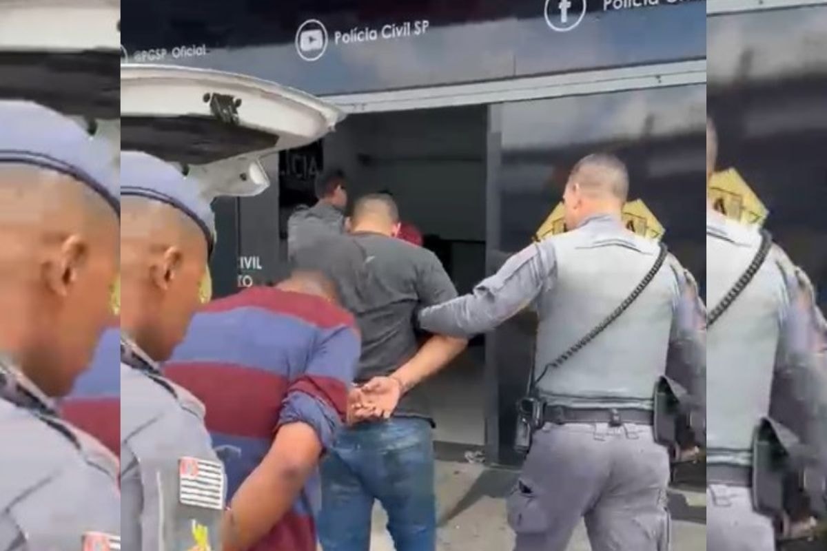 Três suspeitos são presos por ameaça, tiros e agressão a homem