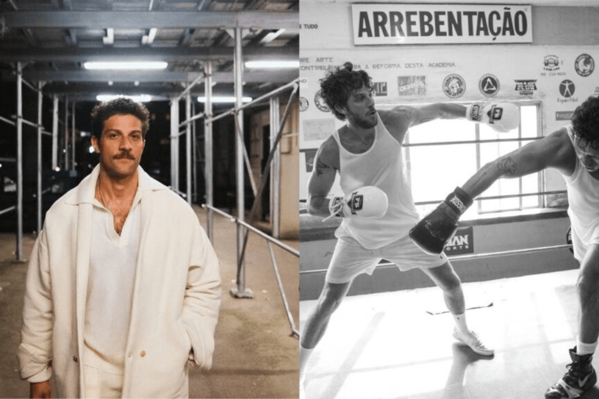 O treino de Chay Suede para ficar cada dia mais forte