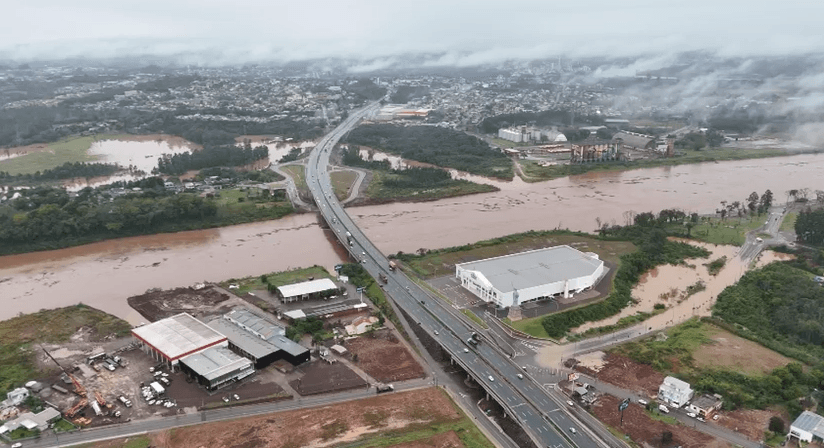 Defesa Civil do RS alerta: Condições da Barragem Santa Lúcia são sensíveis