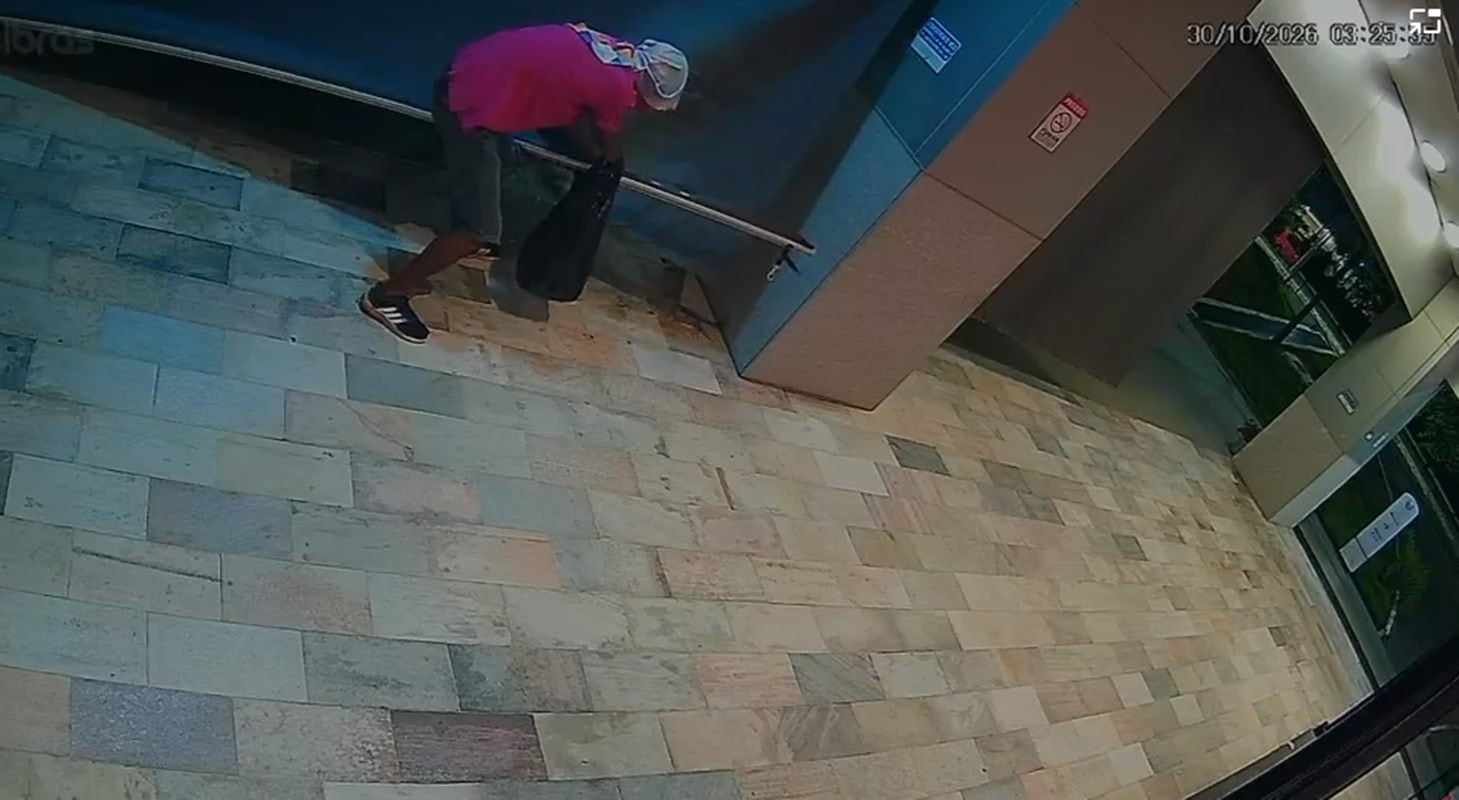 Ladrão atrevido furta loja de chocolates no Noroeste e troca peça por crack