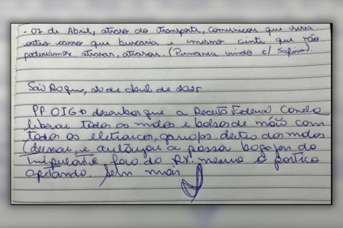 Livro registra liberação de malas sem raio-x em voo com Motta e Ciro Nogueira