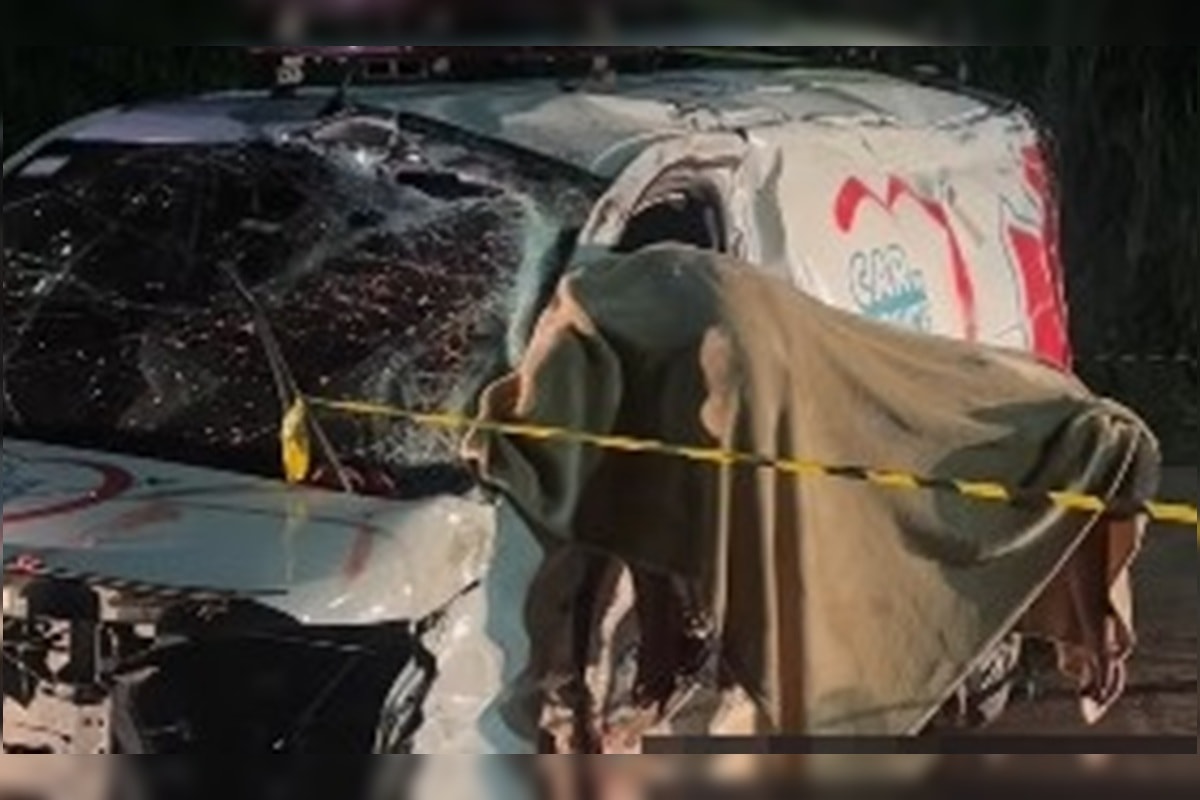 Técnica de enfermagem e motorista mortos em acidente levavam paciente para o hospital