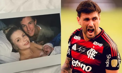 Filha de Xuxa choca ao batizar filho com nome de craque do Flamengo