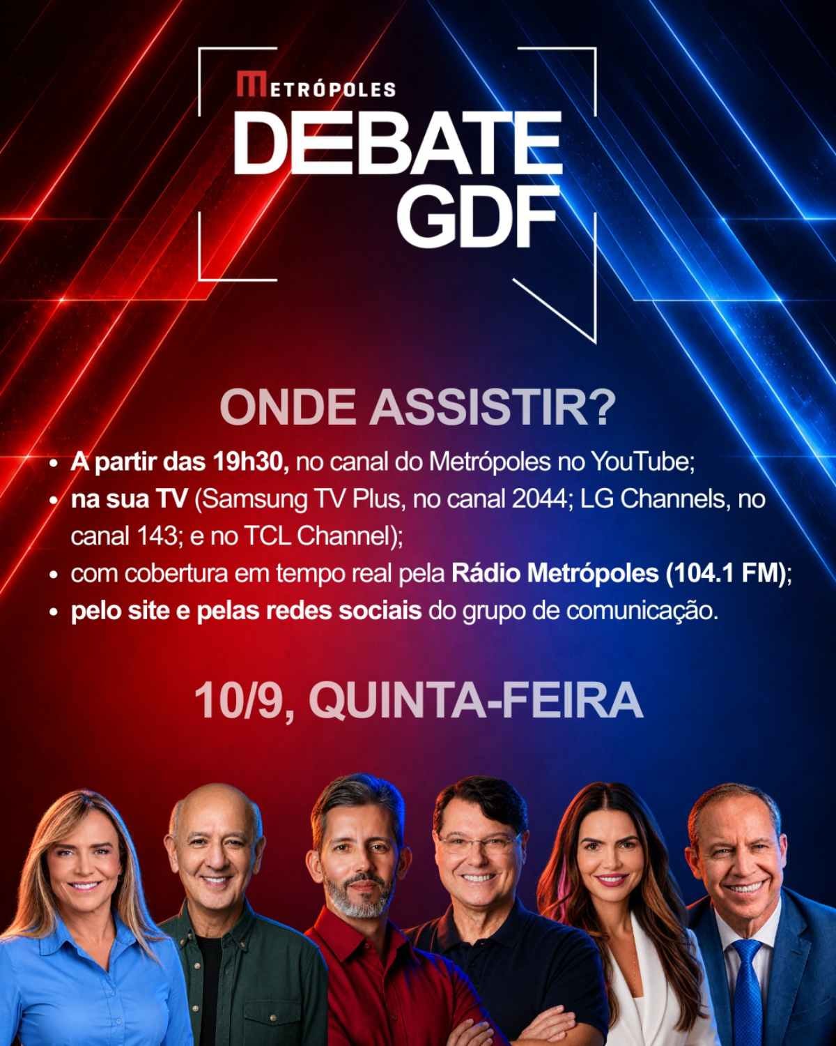 Debate do Metrópoles: desembargador Belinati presidirá Comissão Julgadora