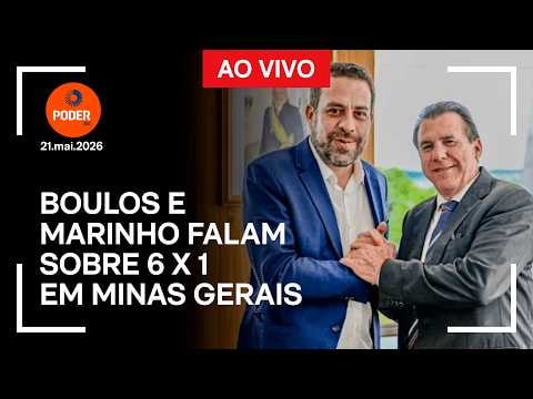 Ao vivo: Boulos e Marinho falam sobre 6 X 1 em Minas Gerais