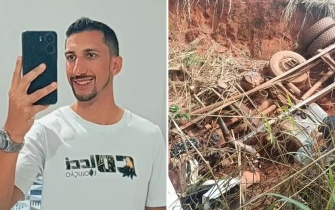 Empresário morre após caminhão carregado de leite tombar em rodovia de GO