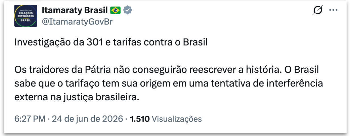 Governo Lula critica ida de Flávio aos EUA e cita “traidores”
