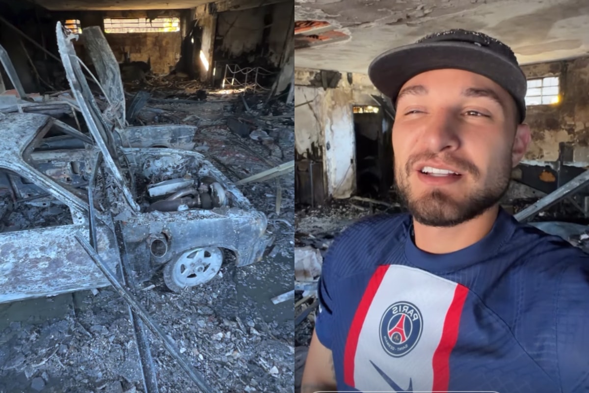 “Cena deplorável”, desabafa MC Gui após incêndio na casa dos pais. Vídeo