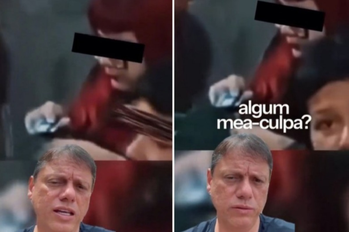 Tarcísio usa imagem antiga de usuária de drogas para atacar ato do PT em SP