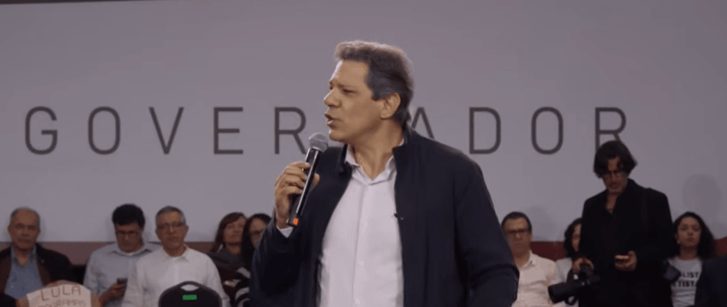Haddad: SP cresceu 0,4% nos últimos 12 meses, um quarto da média nacional