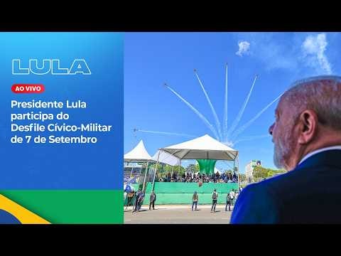 Veja fotos e vídeo do desfile de Lula no 7 de Setembro em Brasília
