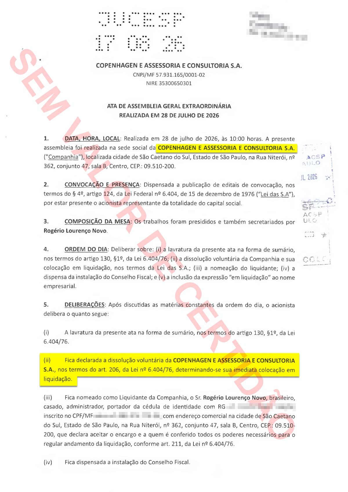 Master: empresa para a qual Flávio Bolsonaro emitiu notas é dissolvida