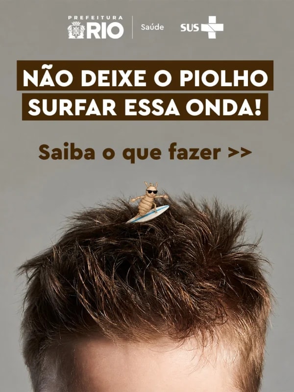 Piolhos: Secretaria de Saúde do Rio entra na treta de Piovani e Scooby