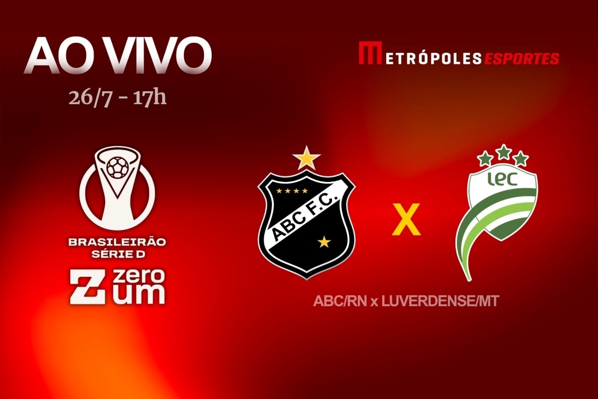 Série D ZeroUm: Metrópoles transmite ABC-RN x Luverdense-MT ao vivo
