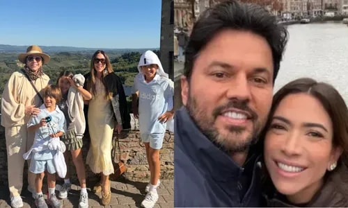 Patrícia Abravanel viaja sem Fábio Faria após rumores de traição e término