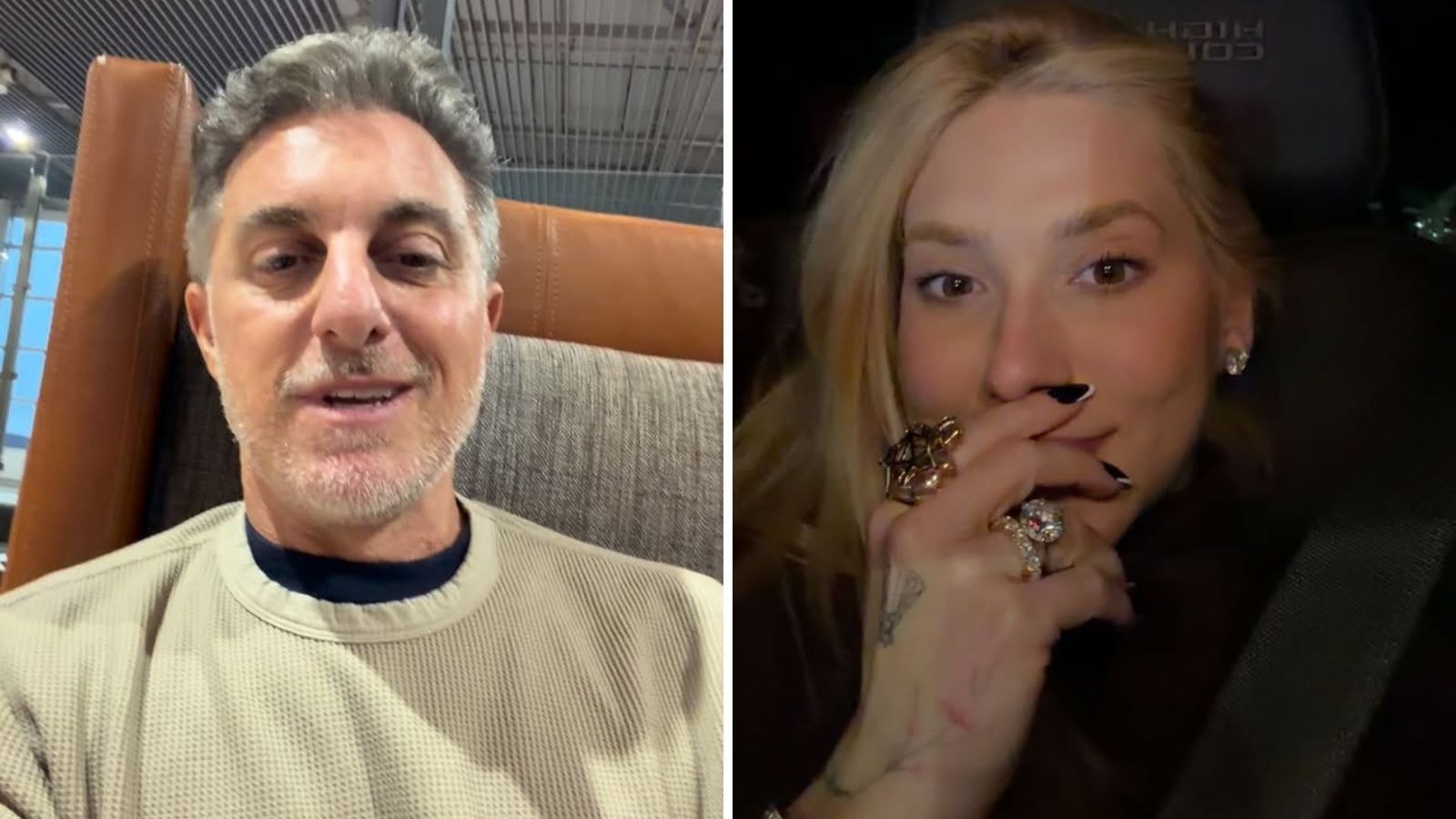 Luciano Huck encontra com Vini Jr. e revela bronca que recebeu de Virginia