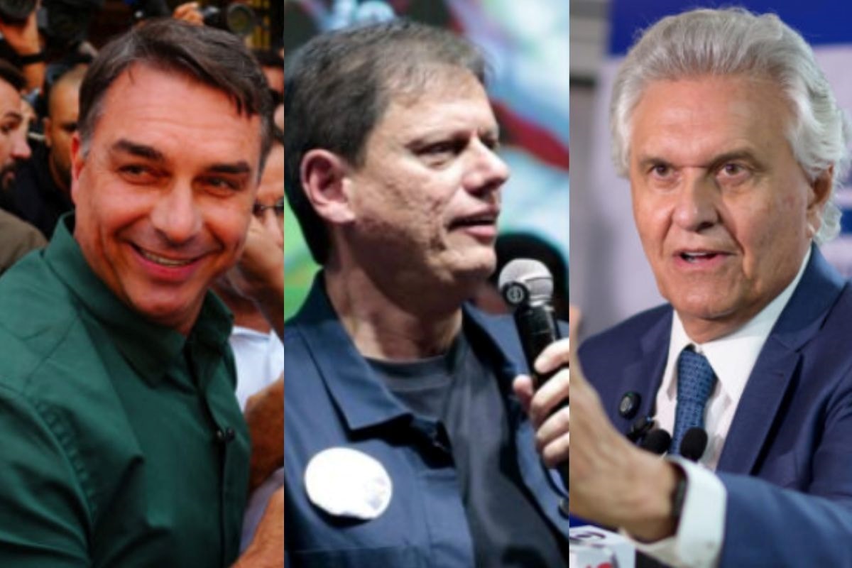 Flávio e Tarcísio vão a Goiânia fechar apoio de Caiado no 2º turno