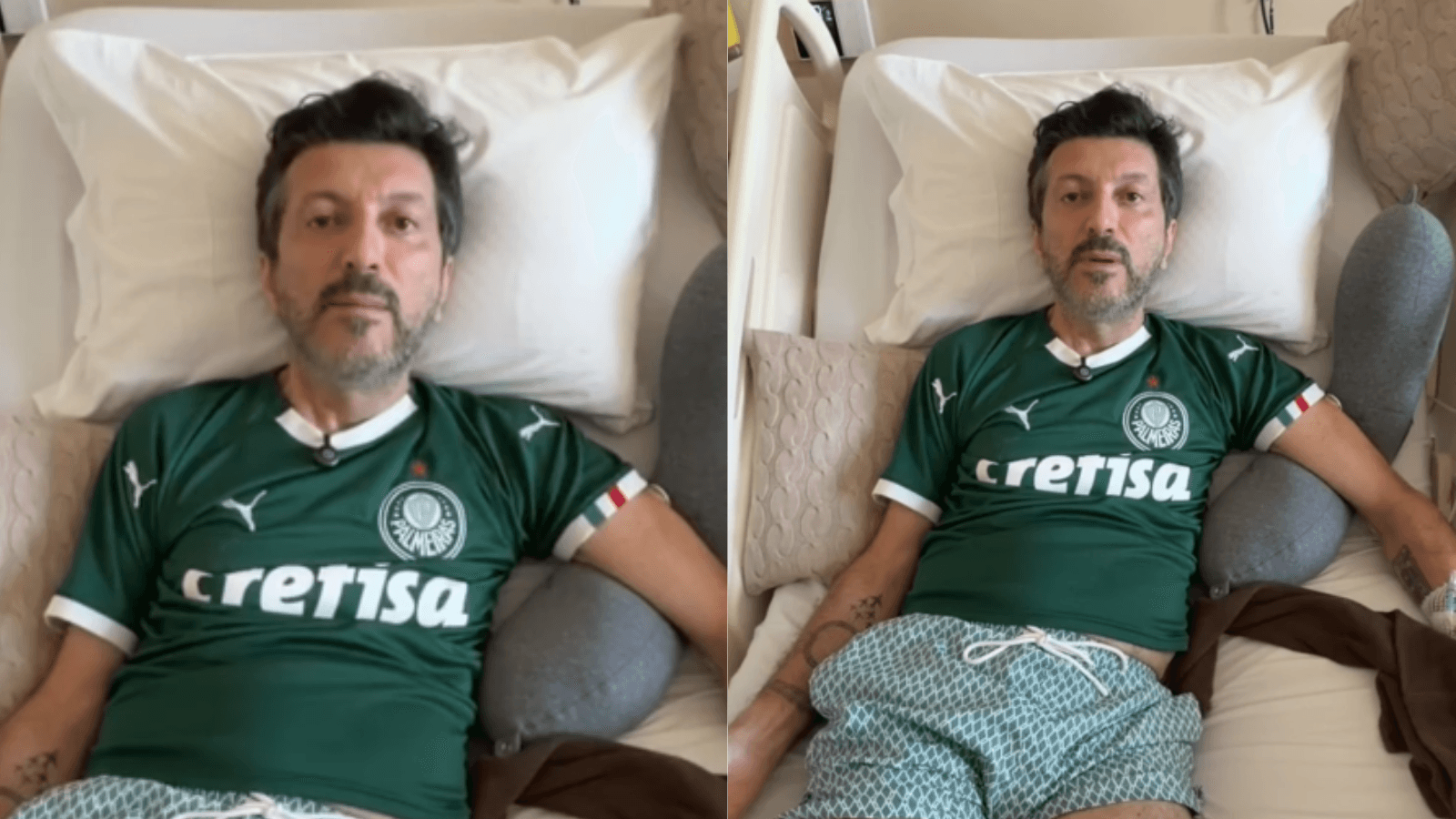 Esposa de Lito Sousa faz apelo por tratamento: “Estou preocupada”