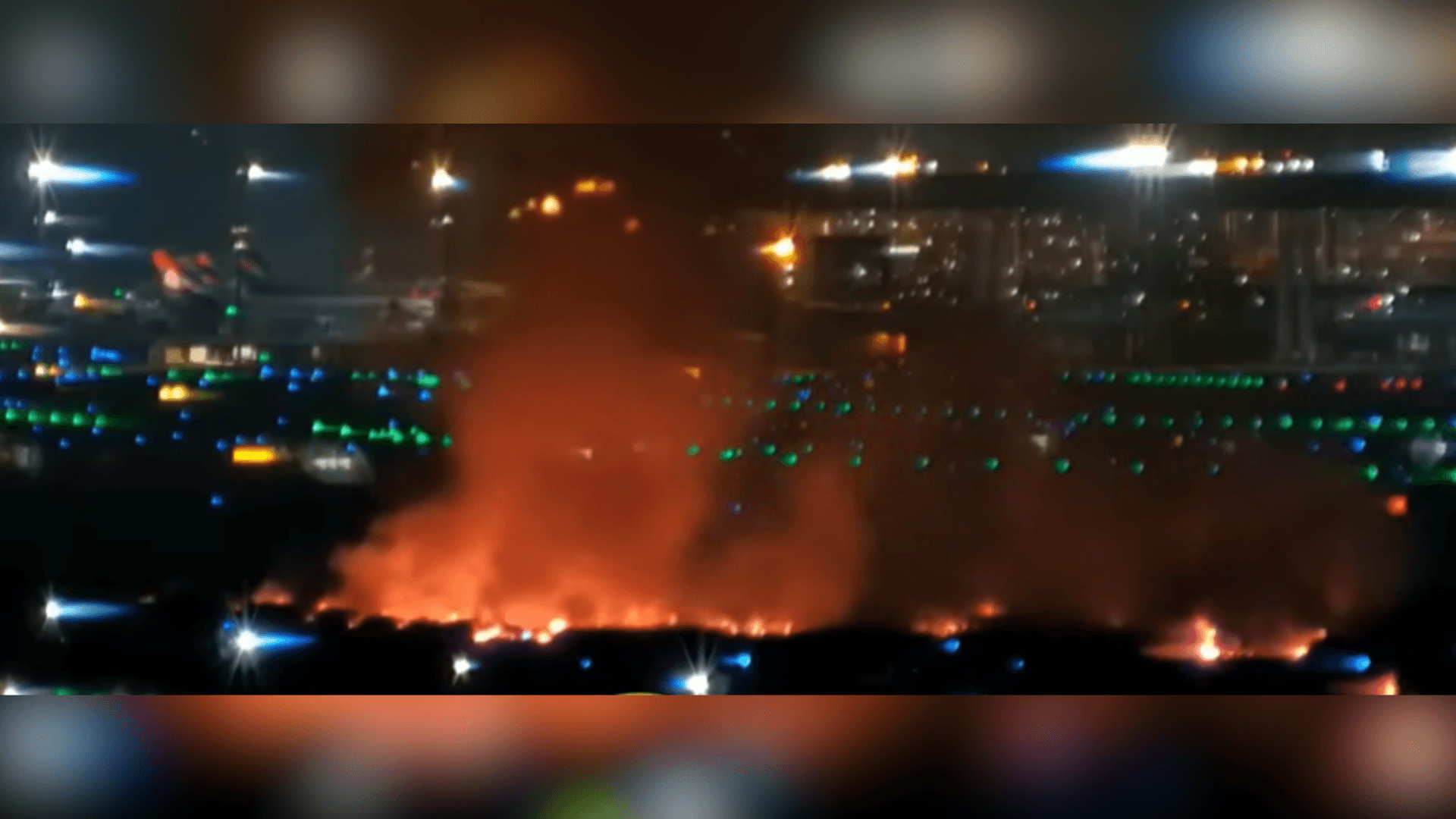 Parte do forro de teto do aeroporto de POA cai após rompimento de tubulação