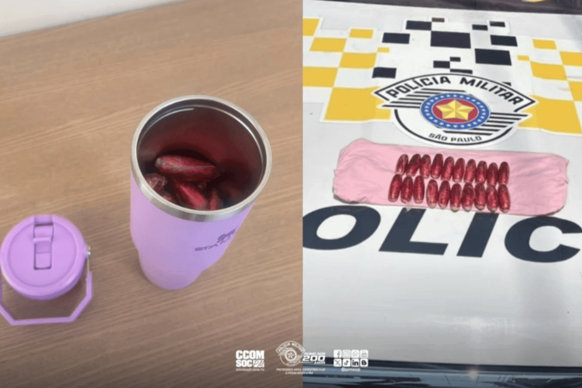 Café especial: PM prende casal traficando cocaína em garrafa térmica