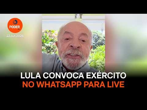 Lula entra em canal e convoca Exército de apoiadores para live nesta 5ª