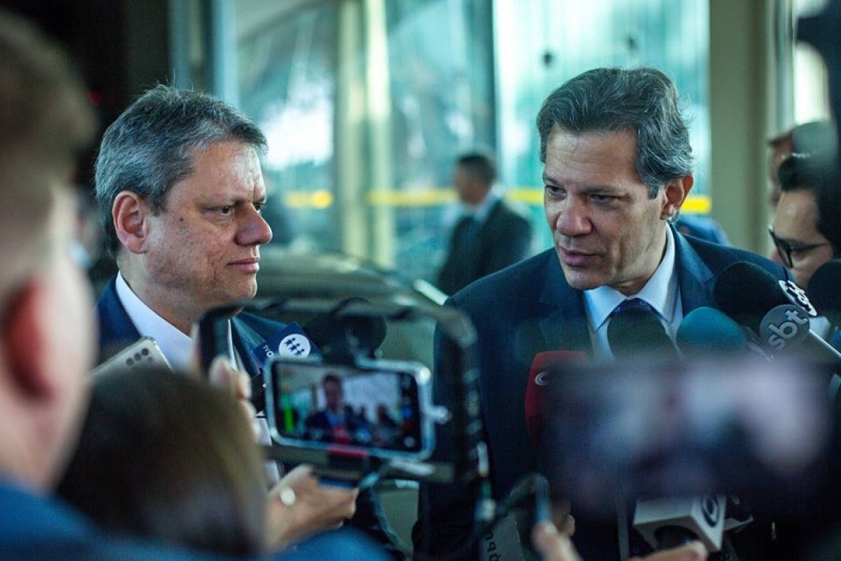 Datafolha: com alta rejeição a Haddad, Tarcísio ganharia no 1º turno
