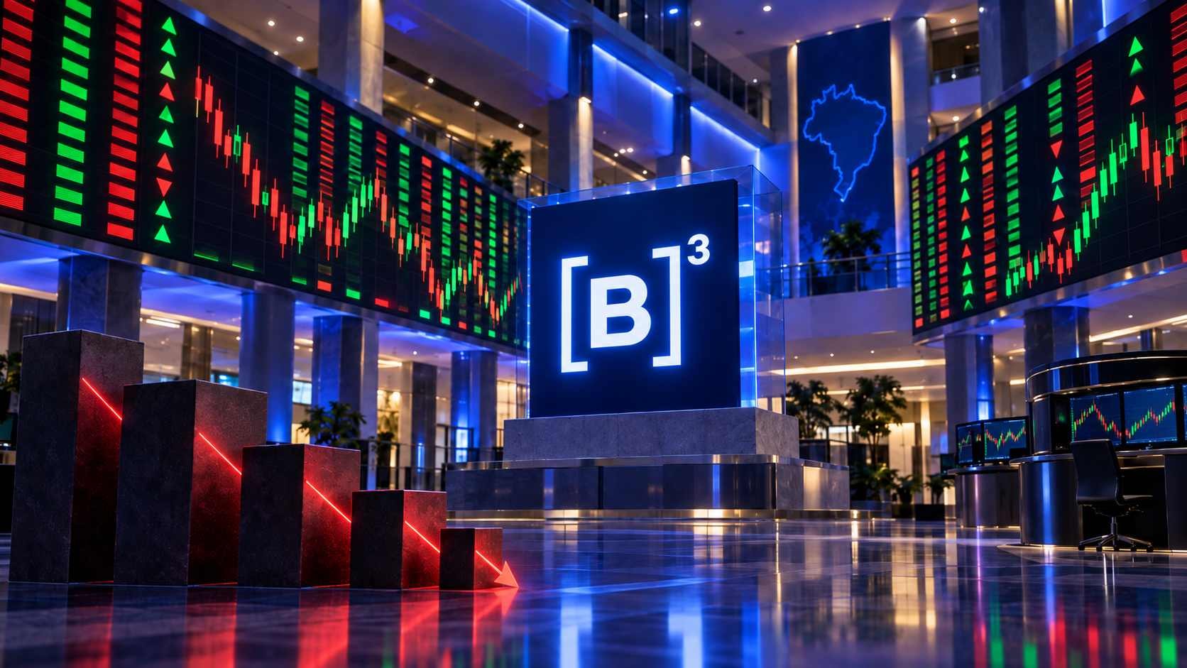 B3 (B3SA3) registra alta de 26,1% no volume negociado em agosto