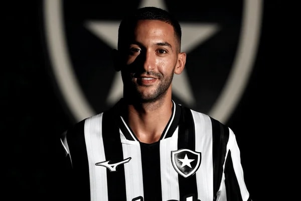 Em estreia de Tite no Botafogo, Ziyech é relacionado pela primeira vez