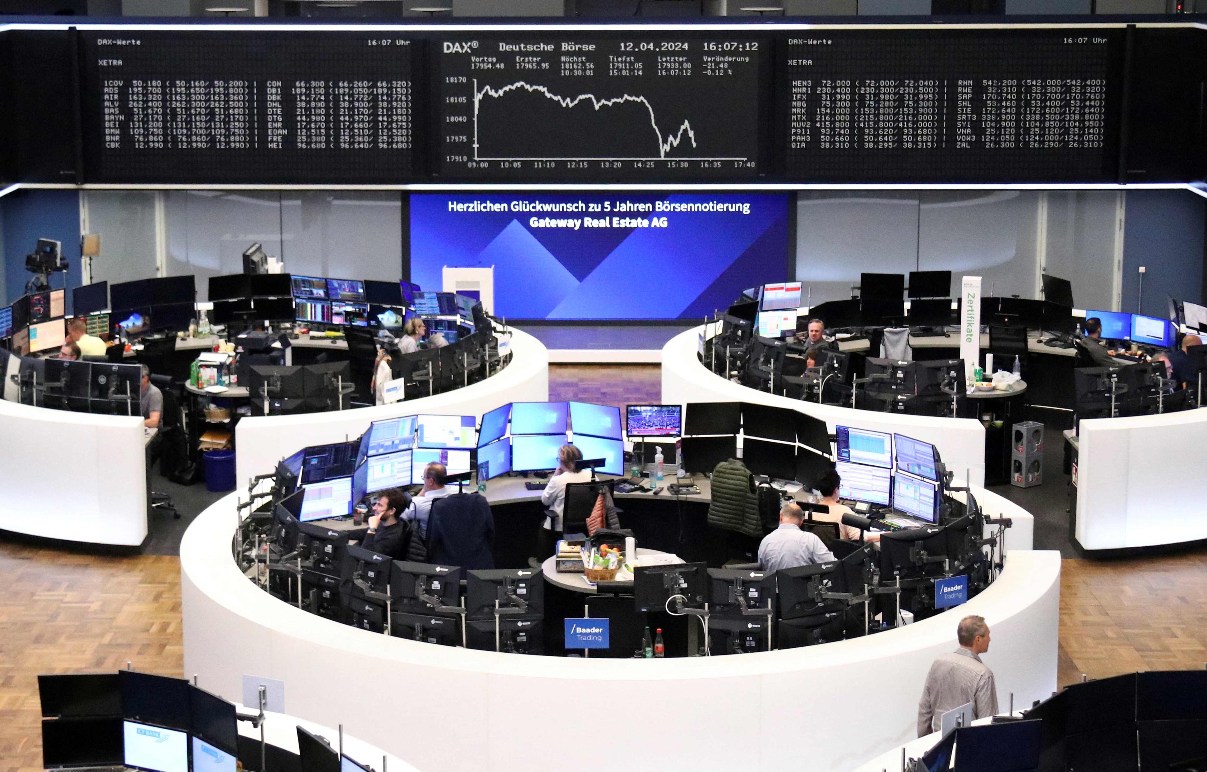 Bolsas europeias despencam com STOXX 600 caindo 1,5% sob o peso da crise no Irã