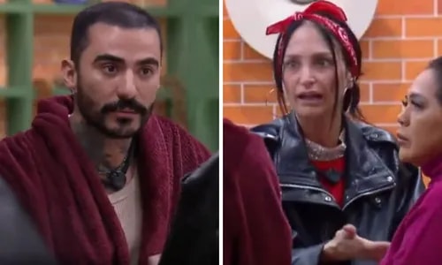 A Fazenda 18: Mayk bate-boca com Ariela após dinâmica: 'Deita e chora'