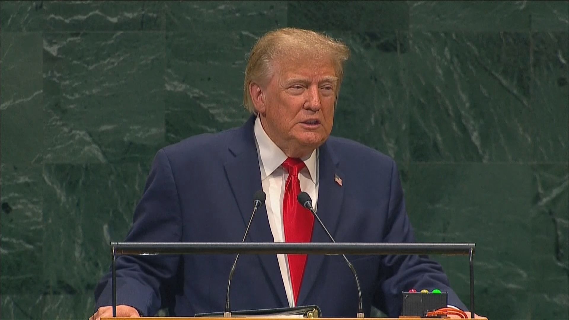 “Nossa economia causa inveja no mundo”, diz Trump em discurso da ONU