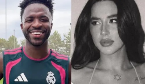 Vini Jr manda mensagem 'ousada' para modelo após reatar com Virginia