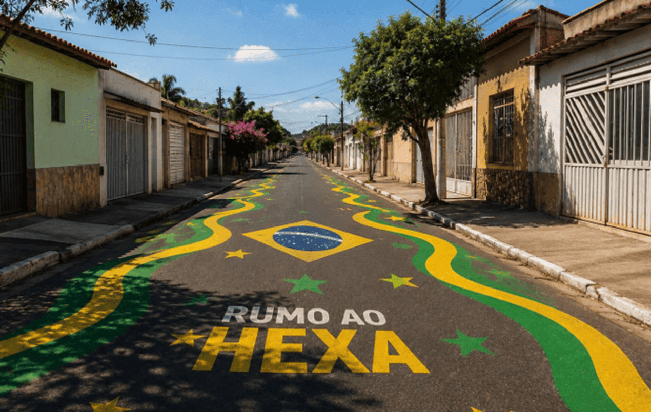 Copa da Mundo: torcedores deverão pedir "licença" para enfeitar as ruas de BH