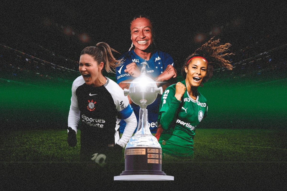 Libertadores Feminina: Corinthians, Cruzeiro e Palmeiras brigam pelo título