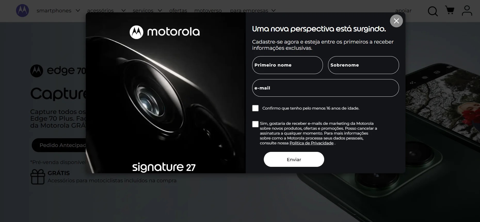 Celular Motorola com "câmera melhor que iPhone" vai ganhar versão de luxo