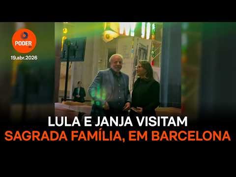 Lula e Janja visitam a Basílica da Sagrada Família em Barcelona