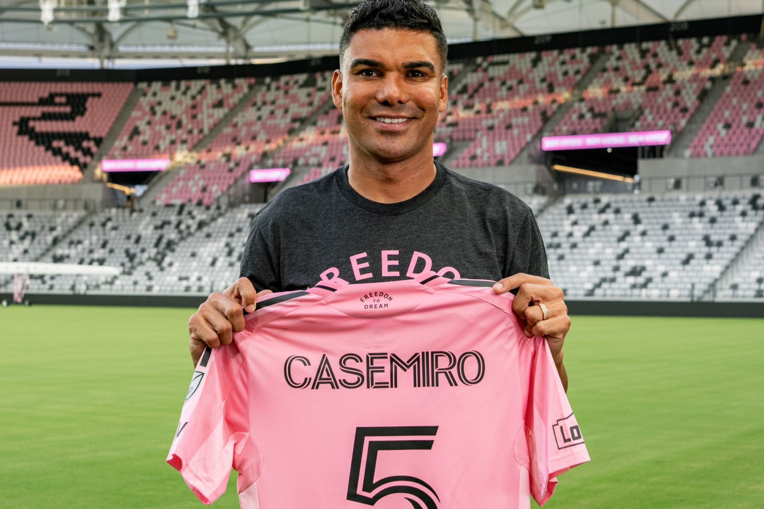 Time de Messi, Inter Miami anuncia a contratação de Casemiro